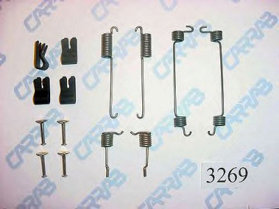 CARRAB BRAKE PARTS 3269 -  Комплектующие, тормозная колодка